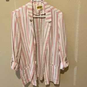 Love Tree Linen Blazer